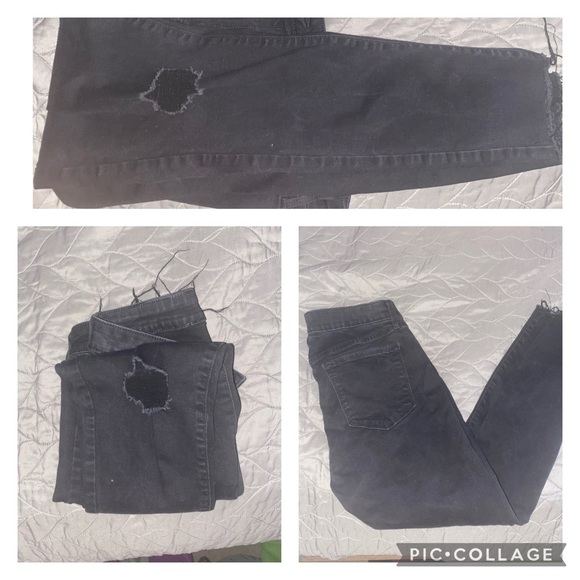Old Navy Denim - Super skinny black jeans 12